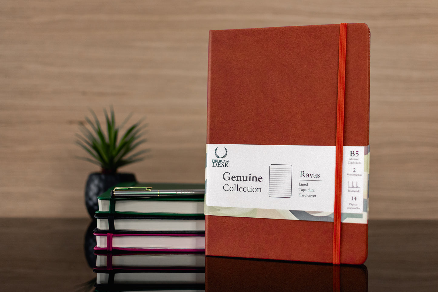 Strisce 250 – Cuaderno B5 Rayas con Bolígrafo y Caja Regalo