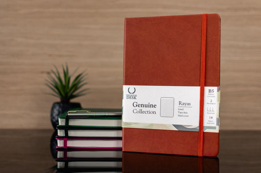 Strisce 250 – Cuaderno B5 Rayas con Bolígrafo y Caja Regalo