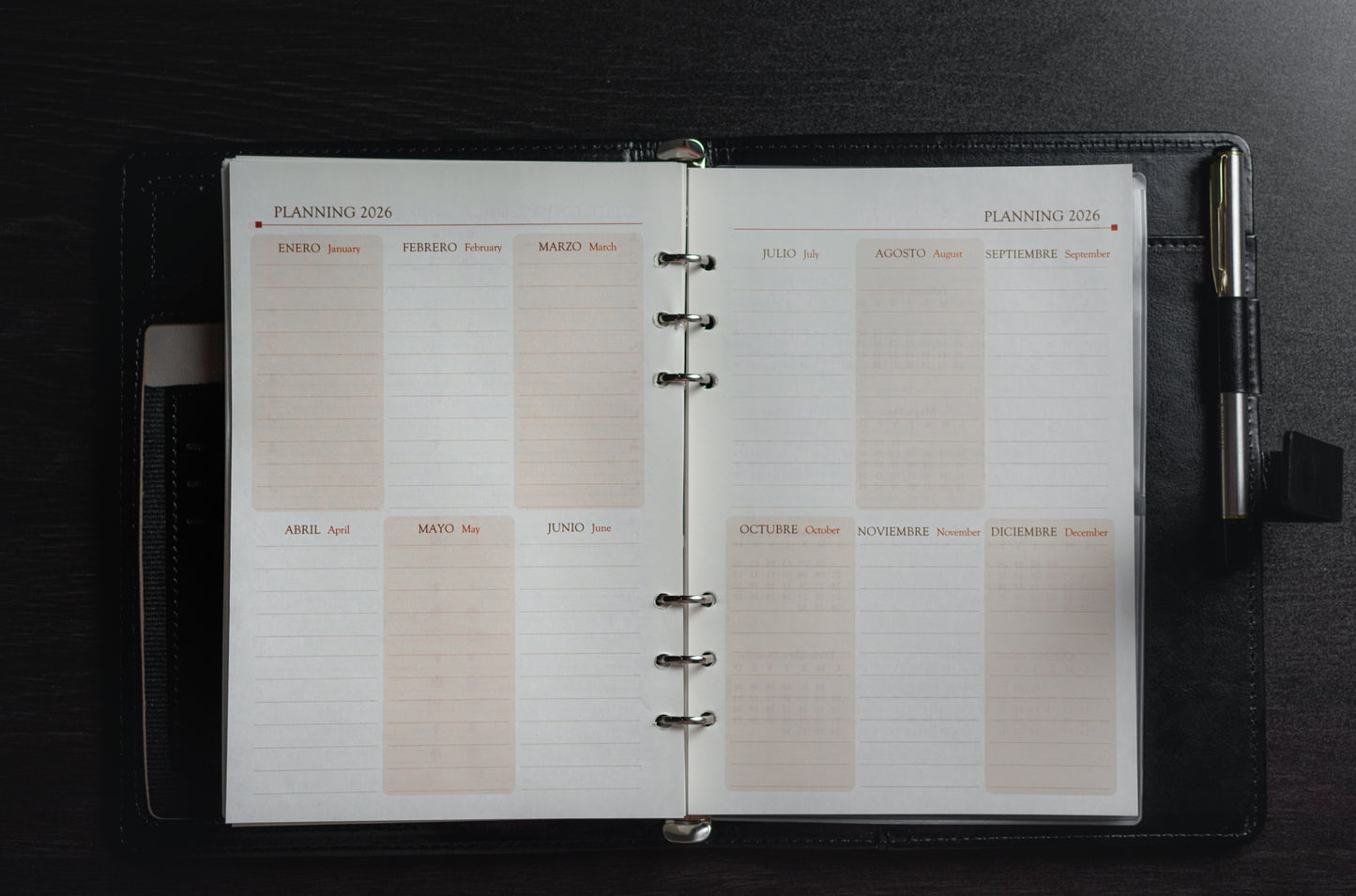 Agenda THE ROYAL DESK