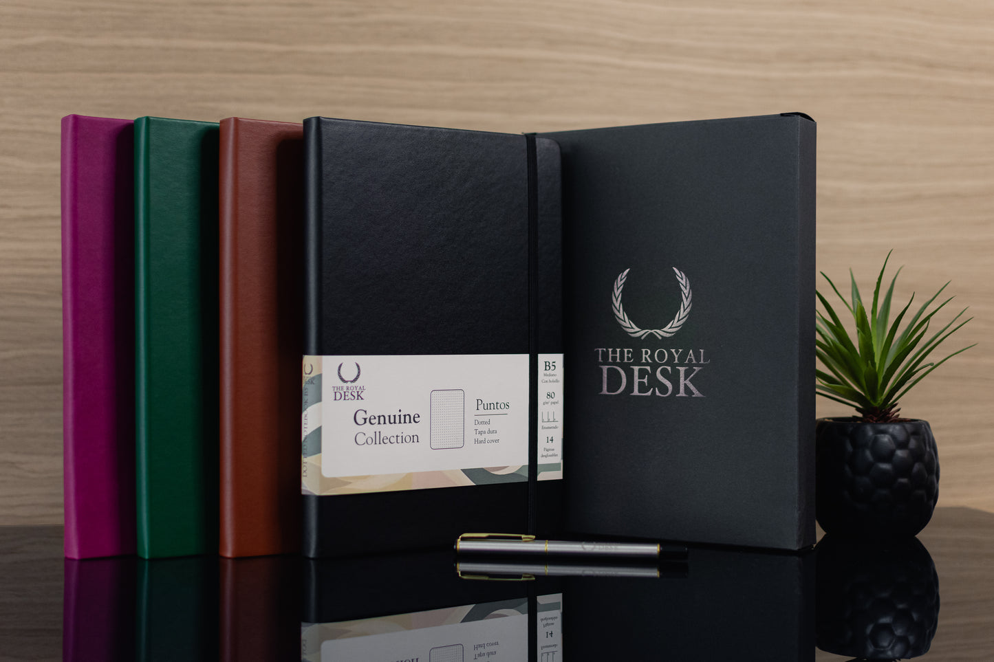 Punti 250 – Libreta B5 punteada con índice, doble marcapágina y bolsillo trasero