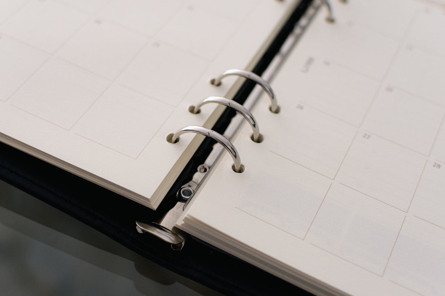 MONTBLANC A5 Vertical | Agenda ejecutiva semana vista (6 anillas)