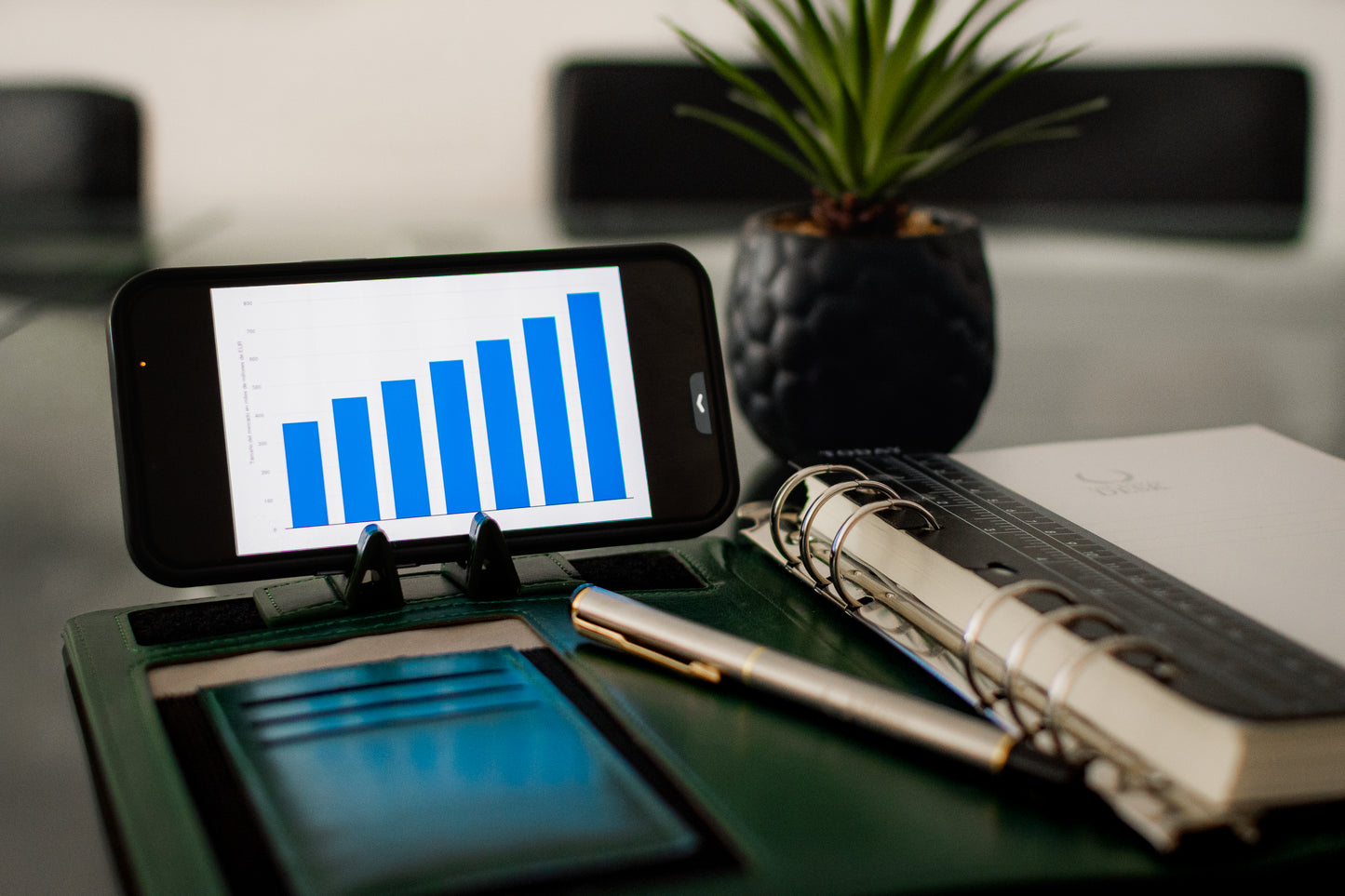 MONTBLANC A5 Vertical | Agenda ejecutiva semana vista (6 anillas)